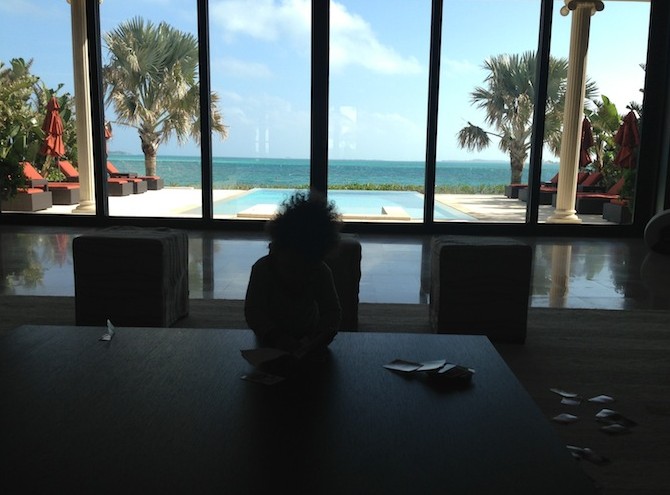 The Dark One Blue Ivy Carter, child without a face?