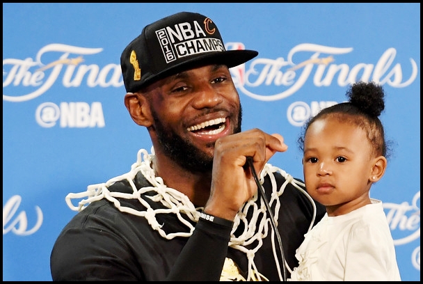 "Zuri" is a Swahili name, meaning good or beautiful. Zhuri-James-LeBron-james-after-game-seven-NBA-finals-2016